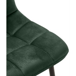 Silla de comedor verde Antibes Silla de comedor verde Antibes