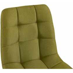 Silla de comedor Antibes en tela verde Silla de comedor Antibes en tela verde