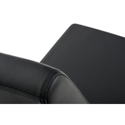 Juego de 2 sillas de comedor Belfort negras Juego de 2 sillas de comedor Belfort negras