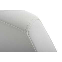 Juego de 2 sillas de comedor Belfort blancas Juego de 2 sillas de comedor Belfort blancas