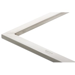 Juego de 2 sillas de comedor Belfort de tela blanca Juego de 2 sillas de comedor Belfort de tela blanca