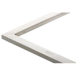 Juego de 2 sillas de comedor Belfort de tela color crema