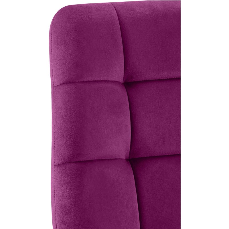 Silla de comedor morada Antibes