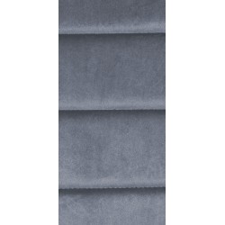 Juego de 6 sillas de comedor Mayfair en terciopelo gris claro