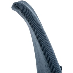 Conjunto de 4 sillas Linares Cord en color azul oscuro
