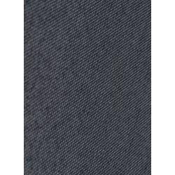 Juego de 2 sillas de comedor Foley de tela en nogal/gris