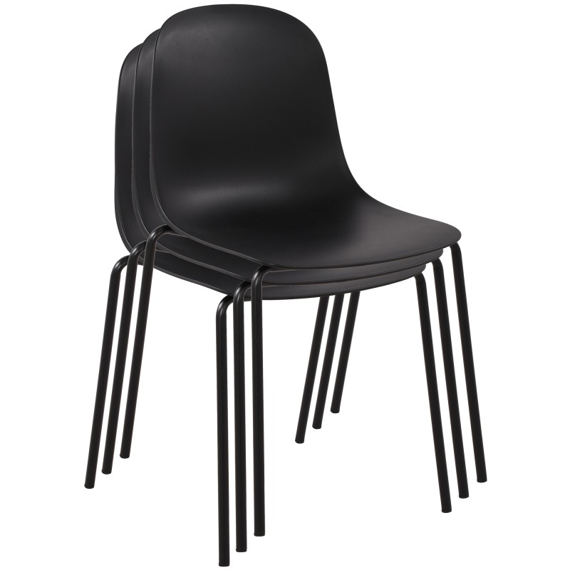 Silla Hardin negra