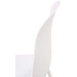 Silla Hardin blanca