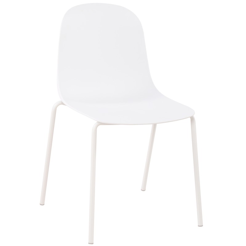 Silla Hardin blanca