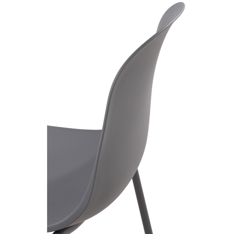 Silla Hardin gris oscuro