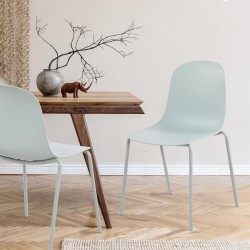 Silla turquesa Hardin