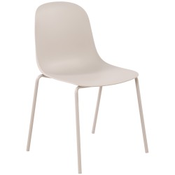 Silla Hardin gris claro