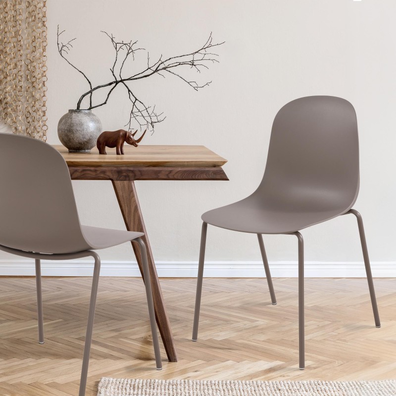 Silla Hardin color topo