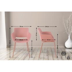Silla rosa Alpena