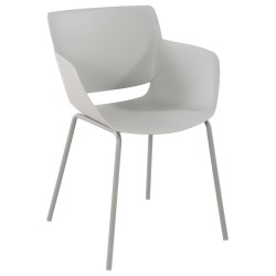 Silla Alpena gris claro