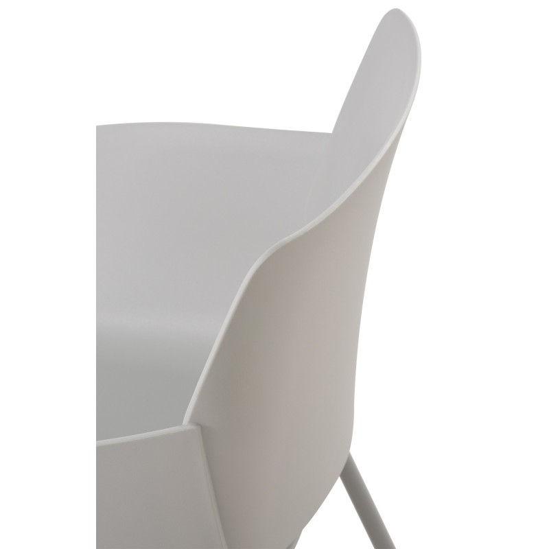 Silla Alpena gris claro