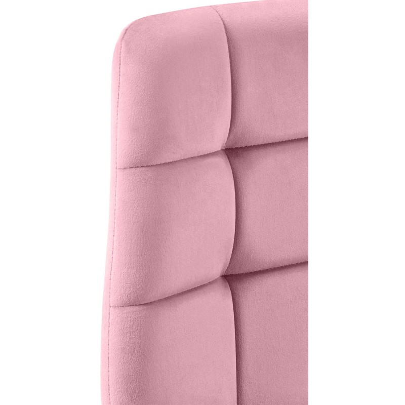 Juego de 4 sillas de comedor Antibes rosas