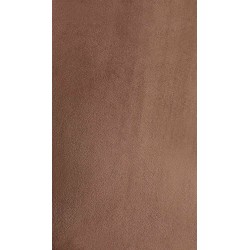 Silla de comedor Lewes de terciopelo marrón