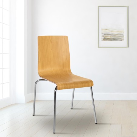 Silla de comedor Gahanna Natura