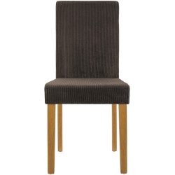 Silla de comedor Ina Cord en marrón claro antiguo Silla de comedor Ina Cord en marrón claro antiguo