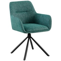 Tela para silla Tipton verde oscuro