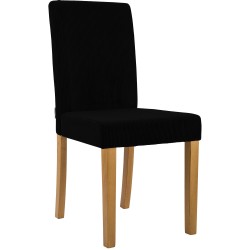 Silla de comedor Ina Cord, color negro claro antiguo Silla de comedor Ina Cord, color negro claro antiguo