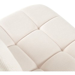 Silla de comedor Antibes Cord Cream