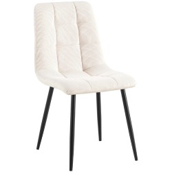 Silla de comedor Antibes Cord Cream