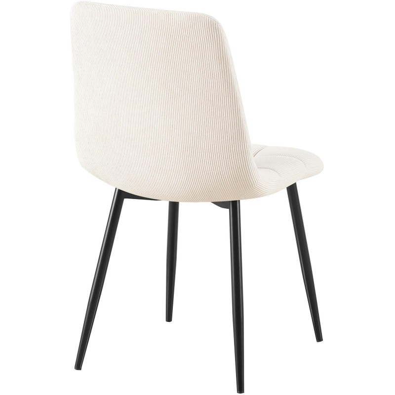 Silla de comedor Antibes Cord Cream