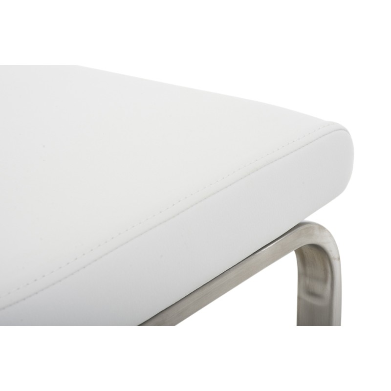 Juego de 2 sillas de comedor Belfort blancas