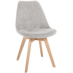 Silla Linares Cord beige