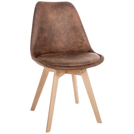 Silla Linares Vintage Marrón