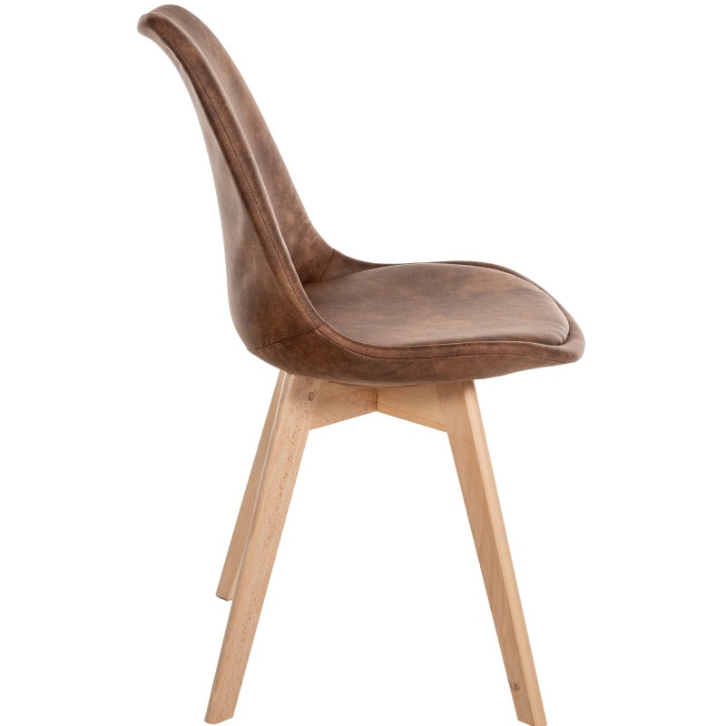 Silla Linares Vintage Marrón