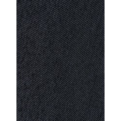 Silla de comedor Foley en nogal/tela negra