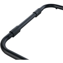 Juego de 2 sillas de visita Sievert, negro/negro