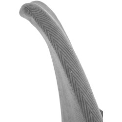 Juego de 4 sillas de cuerda Linares grises