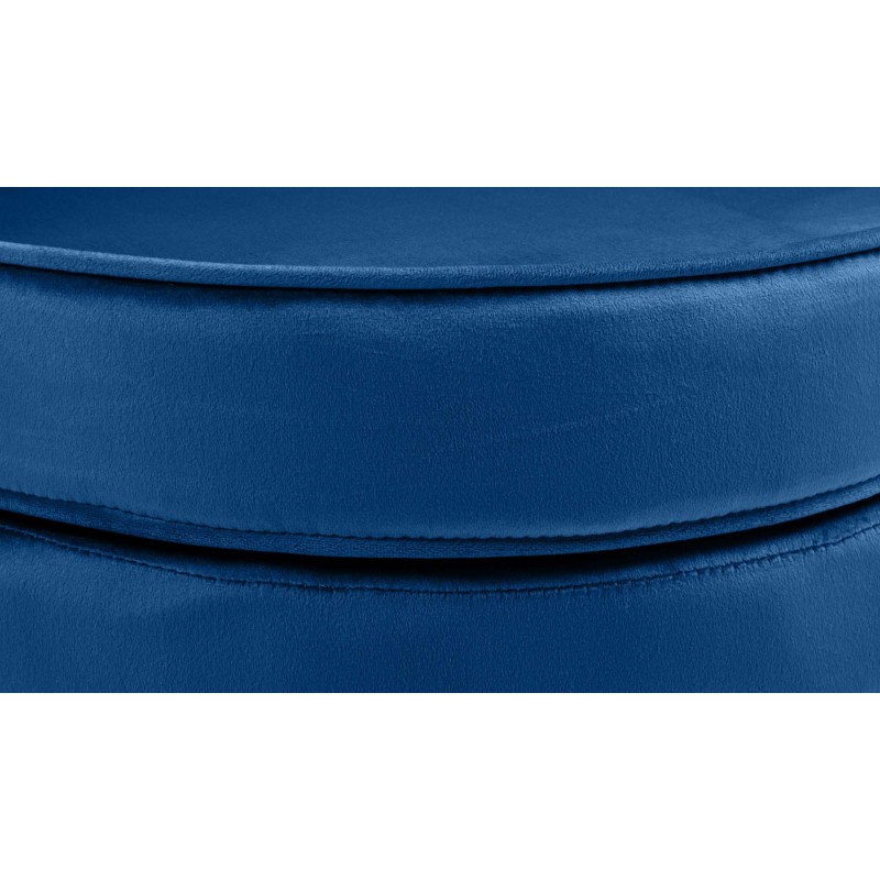 Silla Rosita de terciopelo azul