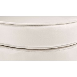 Silla Rosita en terciopelo color crema