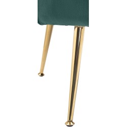 Silla Rosita en terciopelo verde