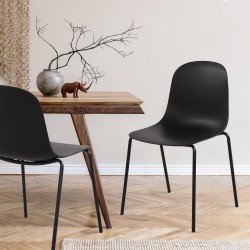 Silla Hardin negra