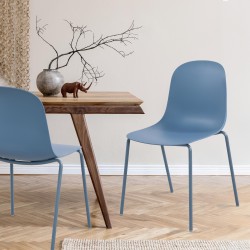 Silla Hardin azul