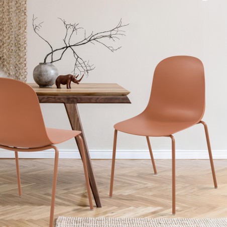 Silla de terracota Hardin