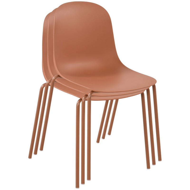 Silla de terracota Hardin