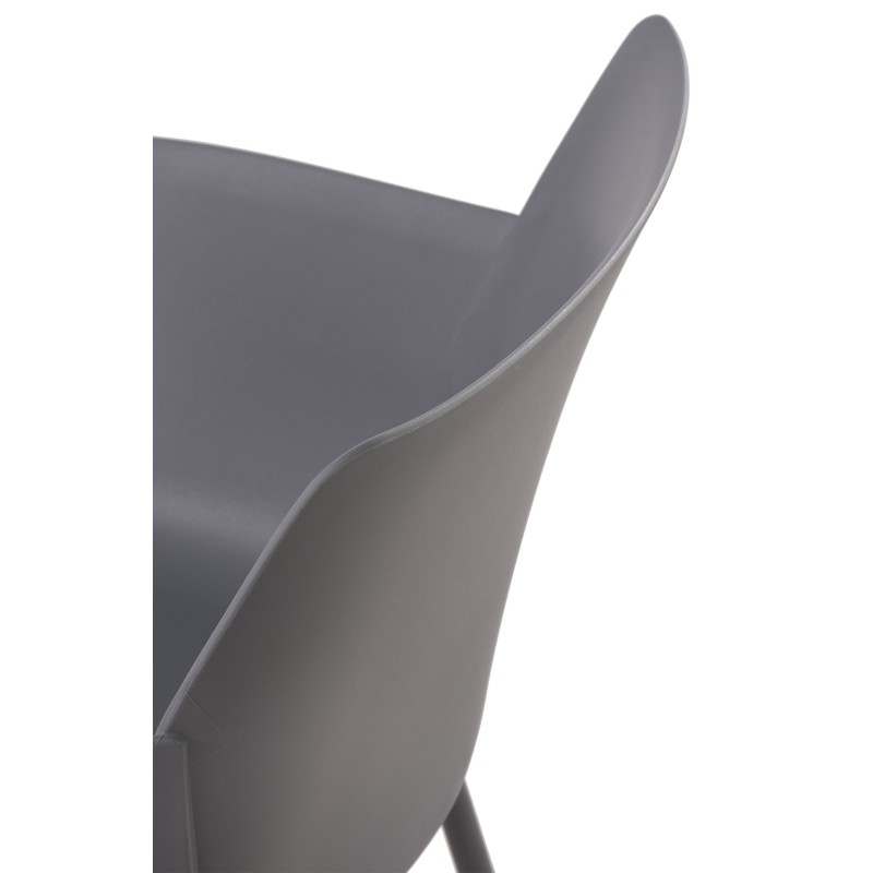 Silla Alpena gris oscuro