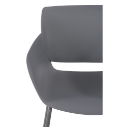 Silla Alpena gris oscuro
