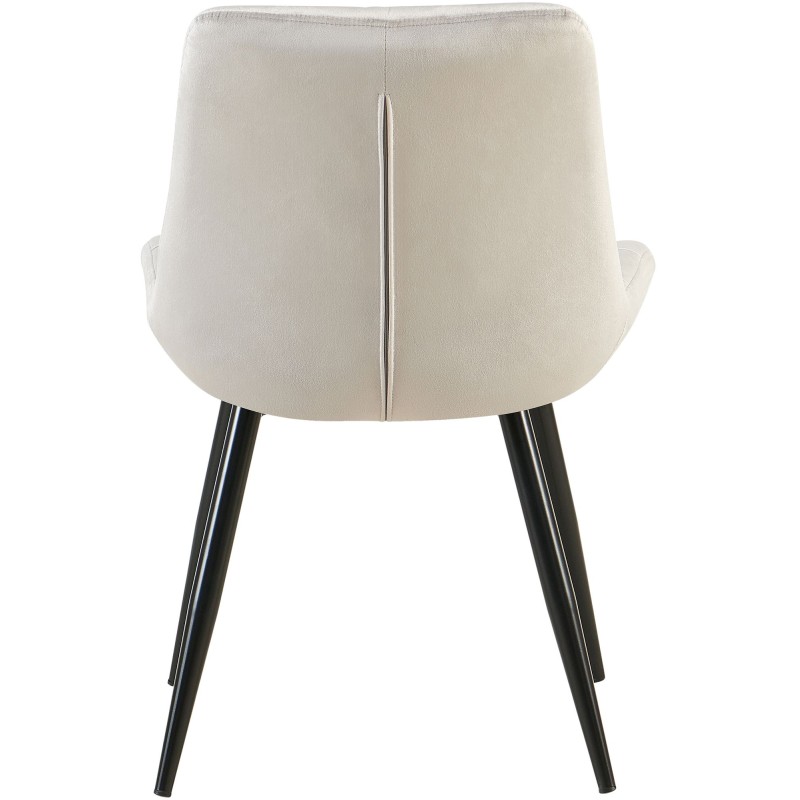 Juego de 2 sillas de comedor Rossford grises