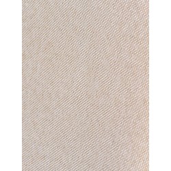 Juego de 2 sillas de comedor Foley de tela de roble/crema