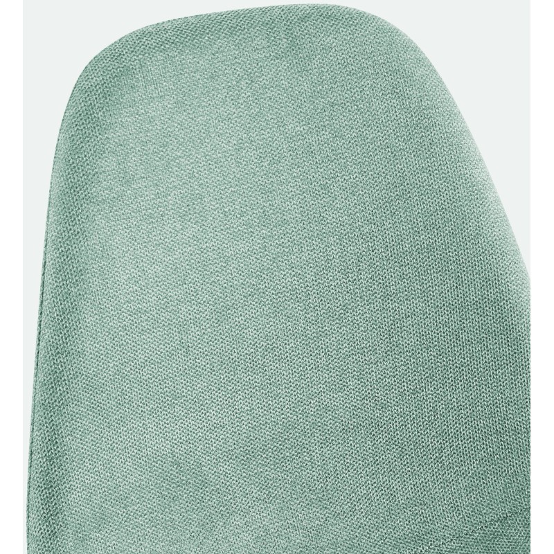 Silla de comedor de tela Napier en verde claro