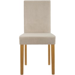 Silla de comedor Ina Cord en marrón claro antiguo Silla de comedor Ina Cord en marrón claro antiguo
