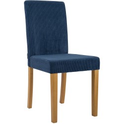 Silla de comedor Ina Cord en azul claro antiguo Silla de comedor Ina Cord en azul claro antiguo
